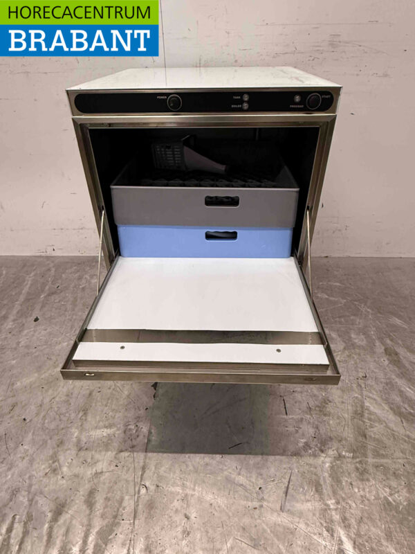 Stainless steel Alfa Vergina 50 Dishwasher with drain pump 400V Catering - Image 4
