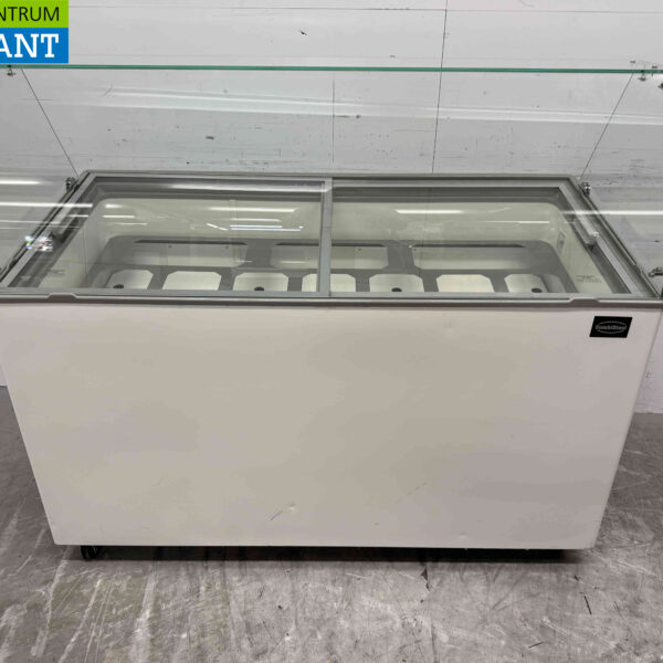 Mobile Combisteel Tenerife Scoop ice cream display case 10 trays 230V Horeca