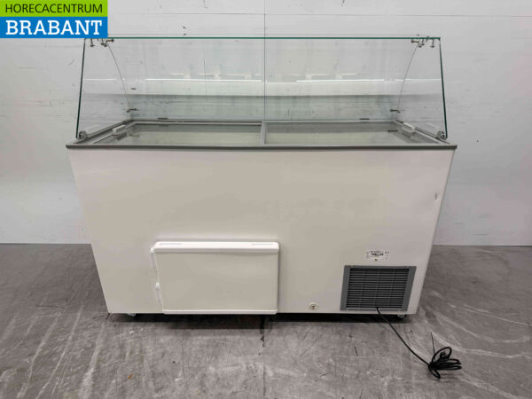 Mobile Combisteel Tenerife Scoop ice cream display case 10 trays 230V Horeca - Image 4