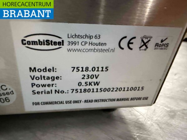 Stainless steel Combisteel Sous Vide 2/3 GN 230V Horeca - Image 6