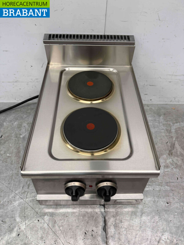 Stainless steel Combisteel 2 Burner Electric Stove 400V Catering - Image 2