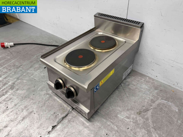 Stainless steel Combisteel 2 Burner Electric Stove 400V Catering - Image 4
