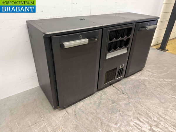 Gamko Bar fridge 2 doors and bottle nest 170,5 cm 230V Catering - Image 2