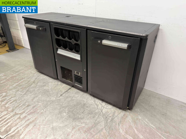 Gamko Bar fridge 2 doors and bottle nest 170,5 cm 230V Catering - Image 3
