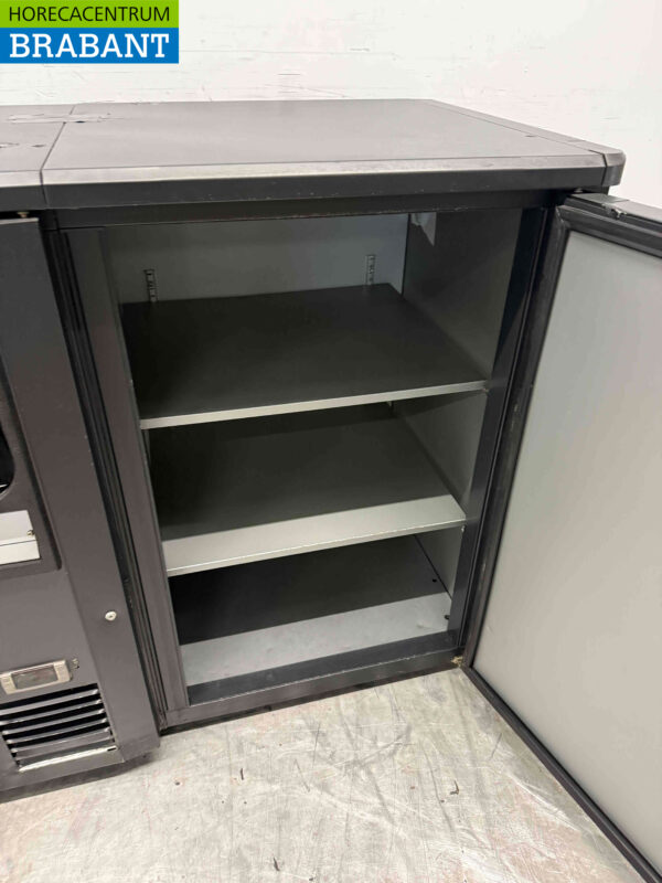 Gamko Bar fridge 2 doors and bottle nest 170,5 cm 230V Catering - Image 5