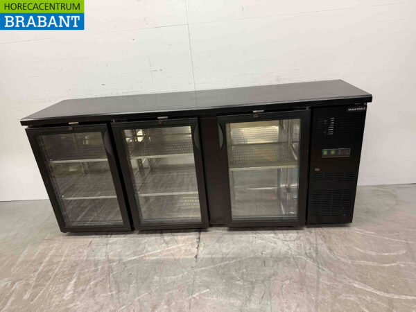 Maxxfrost Bar Refrigerator 3 glass doors 200,2 cm 230V Horeca