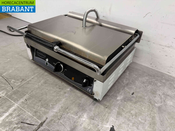 Stainless steel Combisteel Contact Grill Paninigrill Grill Ribbel 230V Catering - Image 3
