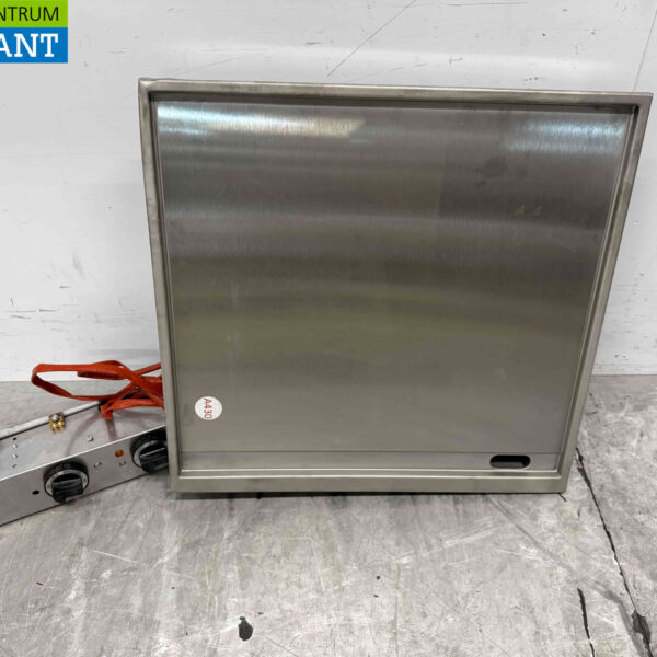 Stainless steel Mareno Drop-in Griddle Griddle 62,5 cm 400V Horeca