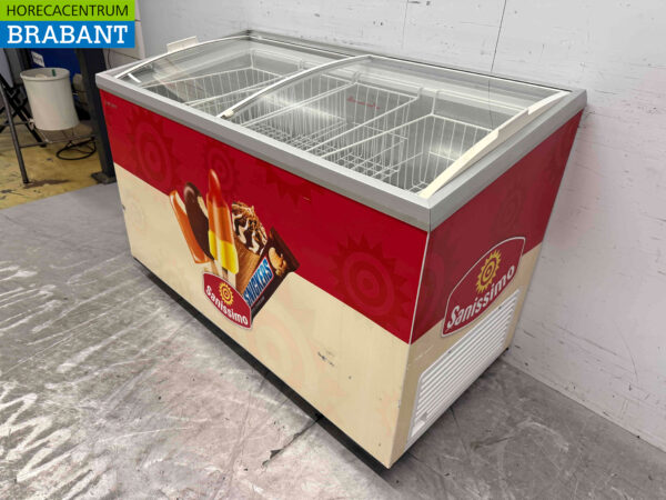 Metalfrio Freezer Chest Freezer Shop Freezer with sliding glass lids 391 liters 230V Horeca - Image 4