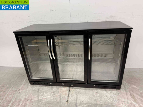 Backbar Bar Refrigeration Glass sliding doors 280 liters 133,5 cm 230V Horeca