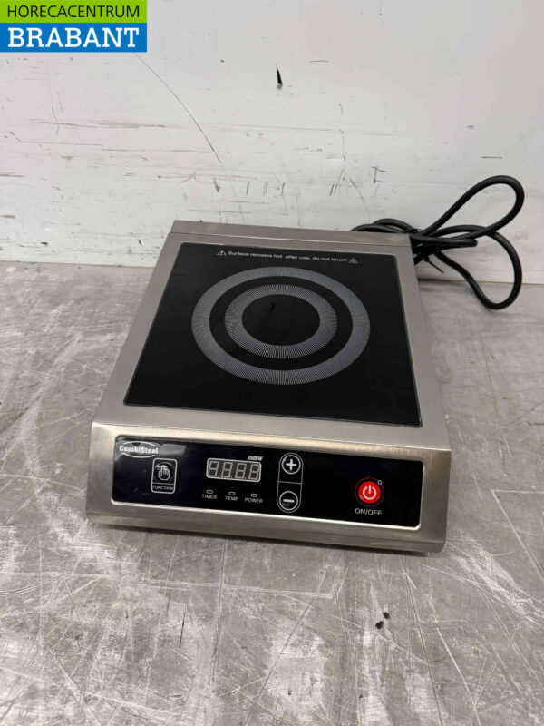 Stainless steel Combisteel Induction plate 34 cm 230V Horeca