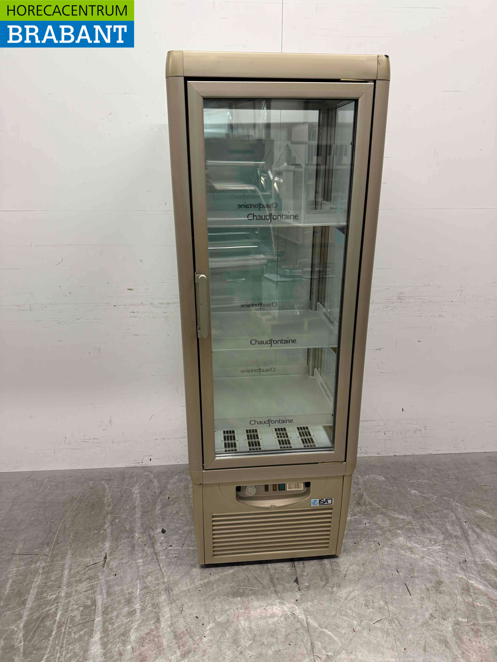 Isa Cristal Palace Refrigerated Display Case Cooling 350 liters 230V Catering