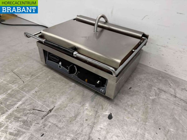 Stainless steel Combisteel Contact Grill Paninigrill Grill Ribbel 230V Catering - Image 2
