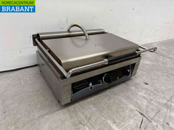 Stainless steel Combisteel Contact Grill Paninigrill Grill Ribbel 230V Catering - Image 3