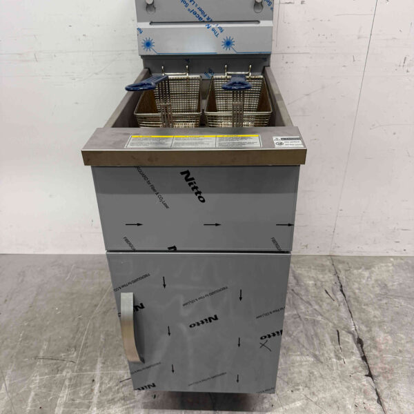 Stainless steel deep fryer fryer 21 liters GAS Catering