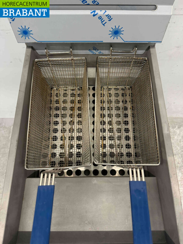 Stainless steel deep fryer fryer 21 liters GAS Catering - Image 6