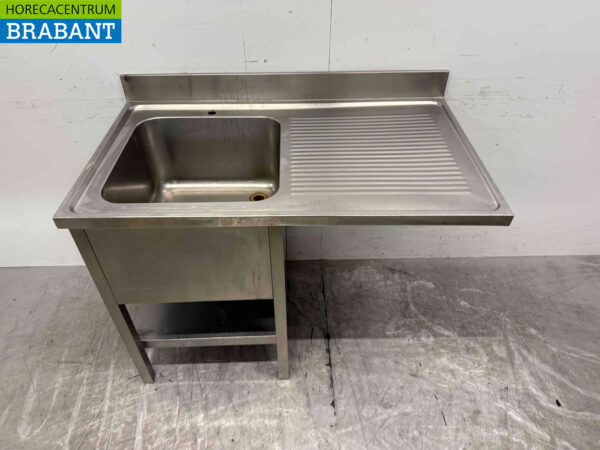Stainless steel sink Sink flip doors Premium-line 140cm Hospitality (kopie) - Image 2