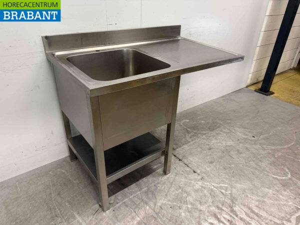 Stainless steel sink Sink flip doors Premium-line 140cm Hospitality (kopie) - Image 3