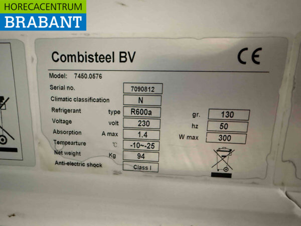 Combisteel Freezer 555 liters 230V Horeca (kopie) - Image 5