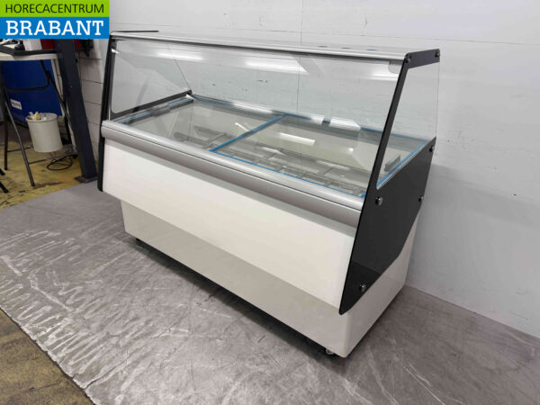 Mobile Combisteel Hawai Scoop ice cream display case 16 trays 230V Horeca (kopie) - Image 3