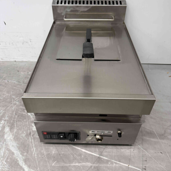 Stainless steel deep fryer fryer 8 liters GAS Catering