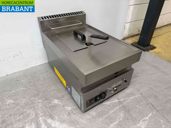 Stainless steel deep fryer fryer 8 liters GAS Catering - Image 4