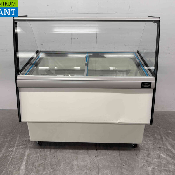 Mobile Combisteel Ibiza Scoop ice cream display case 8 trays 230V Horeca