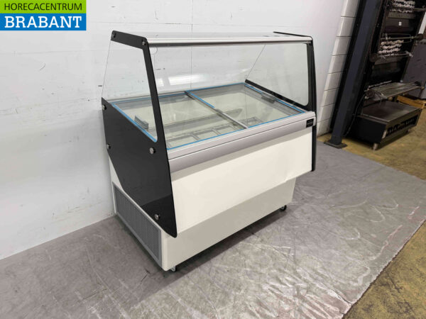 Mobile Combisteel Hawai Scoop ice cream display case 16 trays 230V Horeca (kopie) (kopie) - Image 2