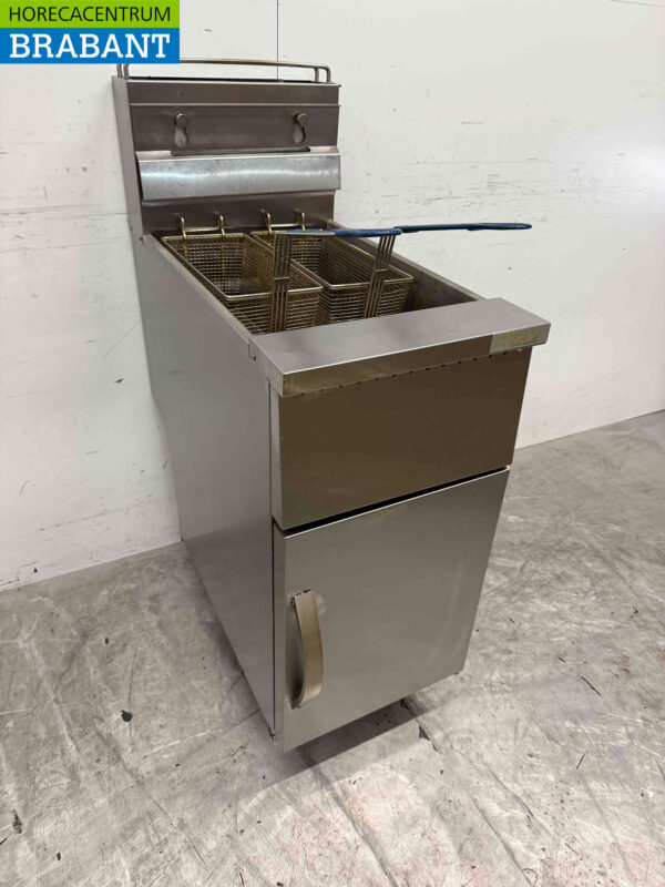 Stainless steel deep fryer fryer 21 liters GAS Catering - Image 2