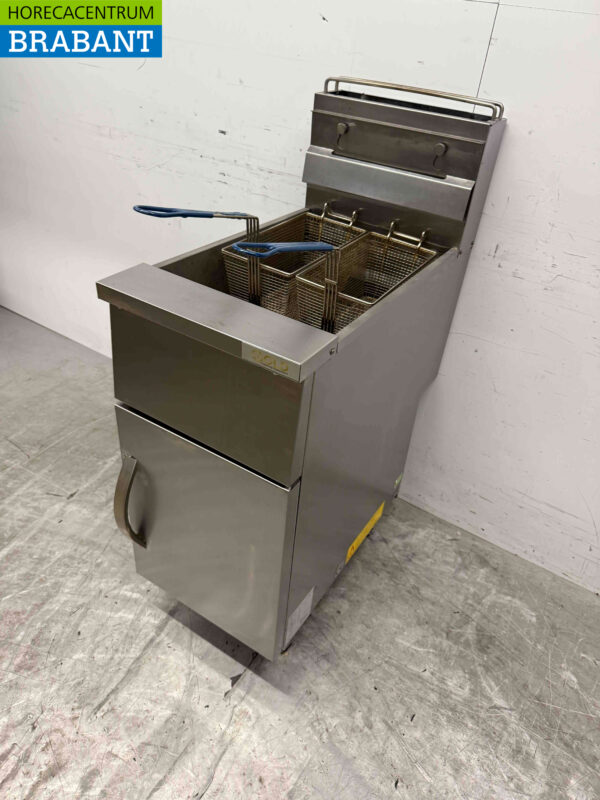 Stainless steel deep fryer fryer 21 liters GAS Catering - Image 3