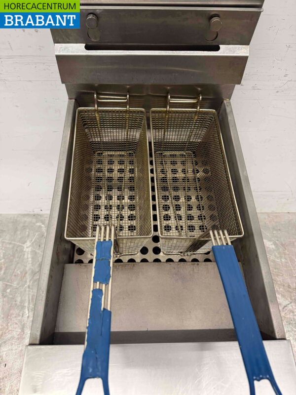 Stainless steel deep fryer fryer 21 liters GAS Catering - Image 5