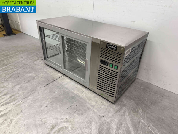 Stainless steel Combisteel Refrigerated Display Case Surface Display Case 111 cm 230V Horeca - Image 2