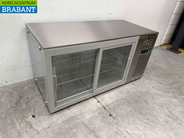 Stainless steel Combisteel Refrigerated Display Case Surface Display Case 111 cm 230V Horeca - Image 3