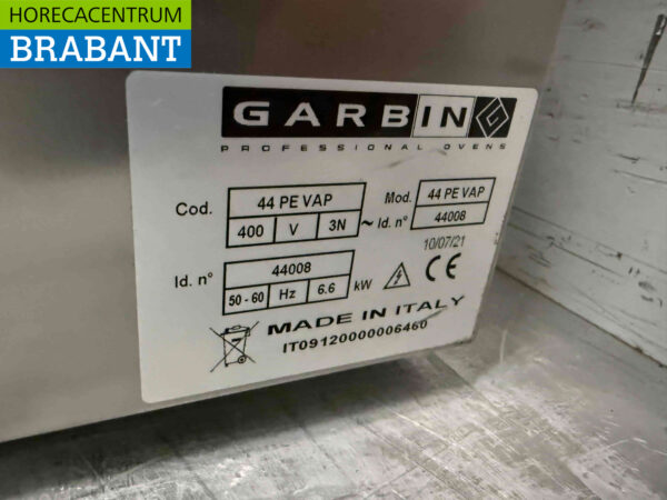 Stainless steel Garbin Hot air oven Convection oven 60/40 cm 320V Horeca - Image 5