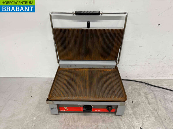 Stainless steel Contact Grill Panini Grill Ribbing 230V Catering - Image 5