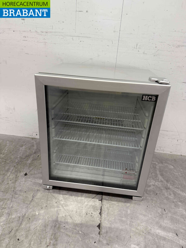 HCB Glass Door Refrigerator Beverage Refrigerator Glass door 90 liters 230V Catering