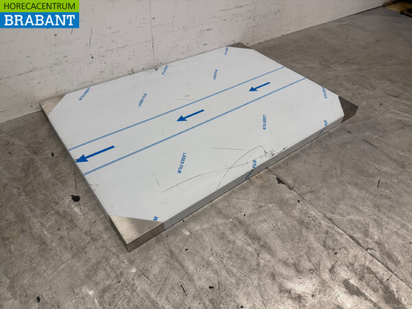 Stainless steel Worktop 100 x 70 x 4 cm Catering - Image 3