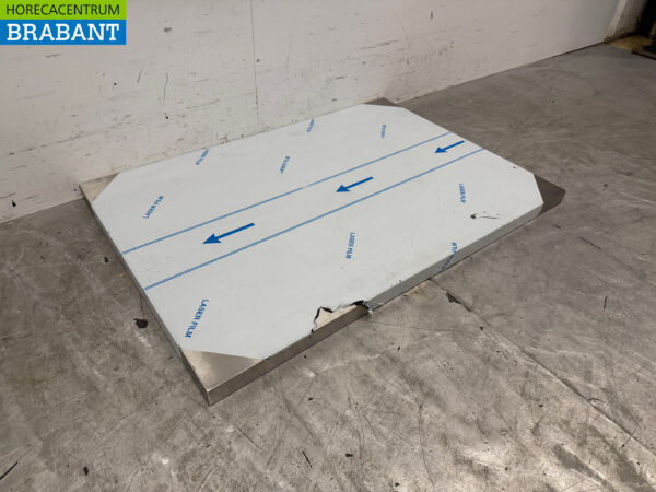 Stainless steel Worktop 100 x 70 x 4 cm Catering - Image 3