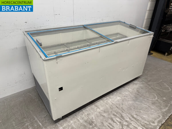 Mobile Combisteel Cuba Scoop ice cream display case 13 trays 230V Catering - Image 2