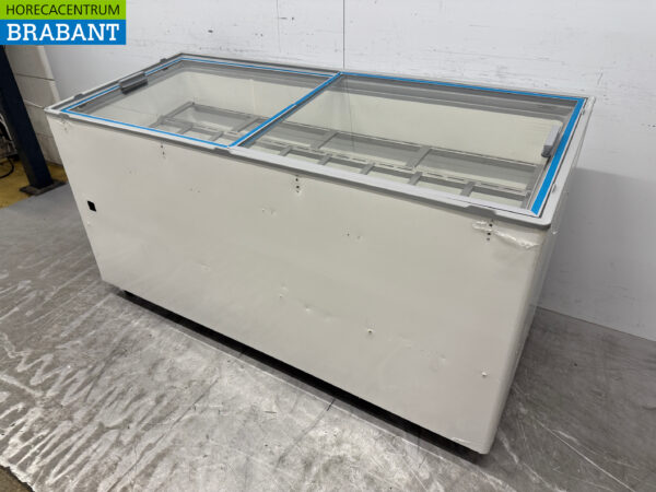 Mobile Combisteel Cuba Scoop ice cream display case 13 trays 230V Catering - Image 3