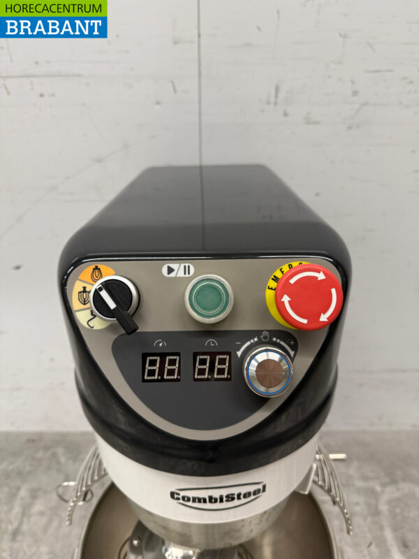 Combisteel Planet Mixer Mixer stainless steel tub 20 liters 230V Horeca - Image 5