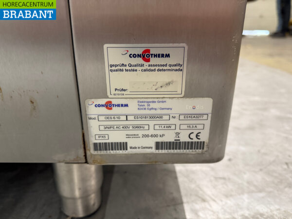 Stainless steel Convotherm Combisteamer Steamer 7 x 1/1 GN 400V Horeca - Image 7