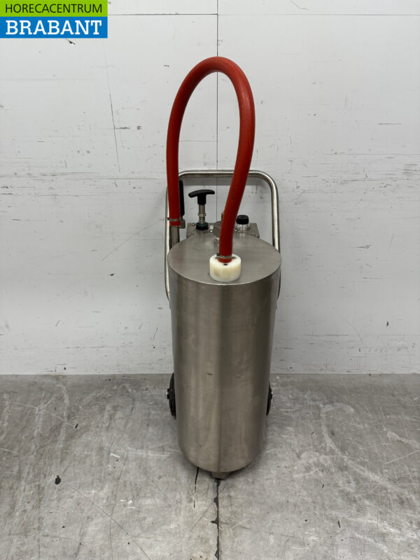 Stainless steel FRY MATE Frying Oil Transporter Grease Pump 40 liter Catering Cafeteria