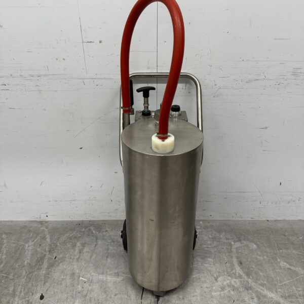 Stainless steel FRY MATE Frying Oil Transporter Grease Pump 40 liter Catering Cafeteria
