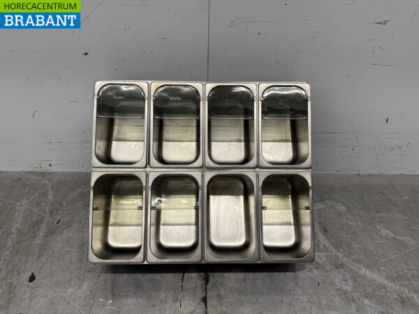 Rieber Cutlery Tray 8 x 1/4 GN Horeca