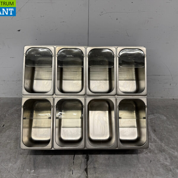 Rieber Cutlery Tray 8 x 1/4 GN Horeca