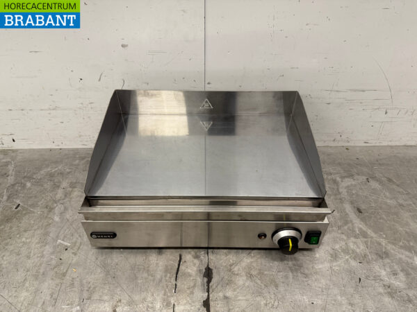 Stainless steel Hendi Mirror Griddle Griddle 55 cm 230V Horeca