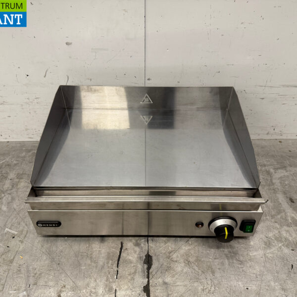 Stainless steel Hendi Mirror Griddle Griddle 55 cm 230V Horeca