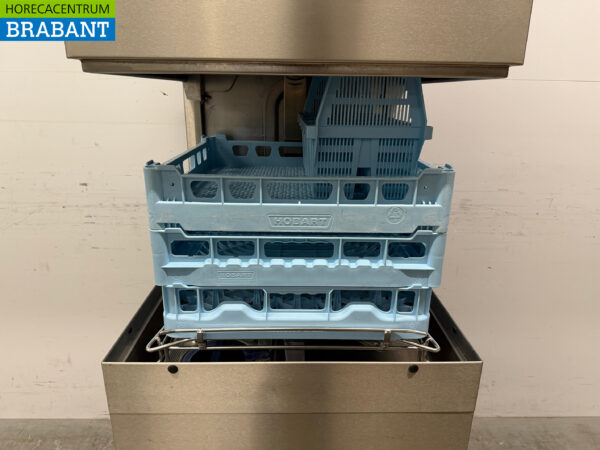 Stainless steel Hobart Sliding dishwasher with drain pump and soap pumps 2023! 400V Hospitality - Image 5
