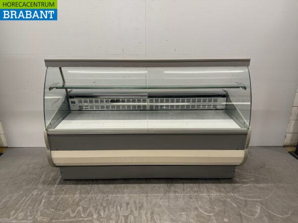 Tecnodom Refrigerated display case Snack display case Refrigerated display case 200 cm 230V Cafeteria Fries Tent Catering